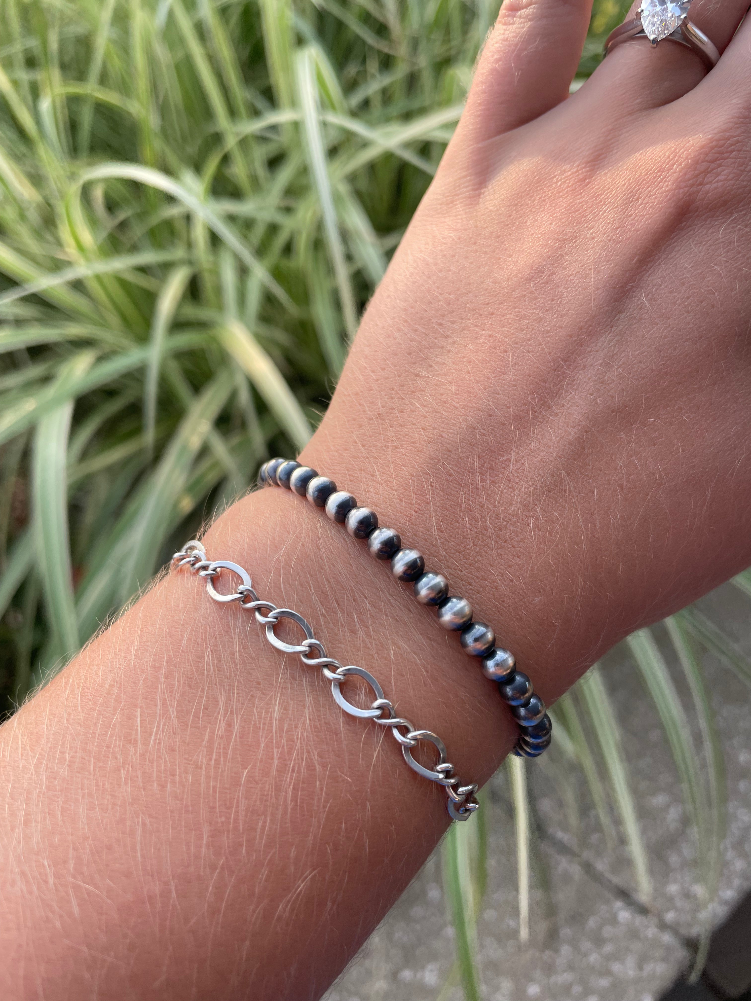 5mm Navajo Pearl Bracelet