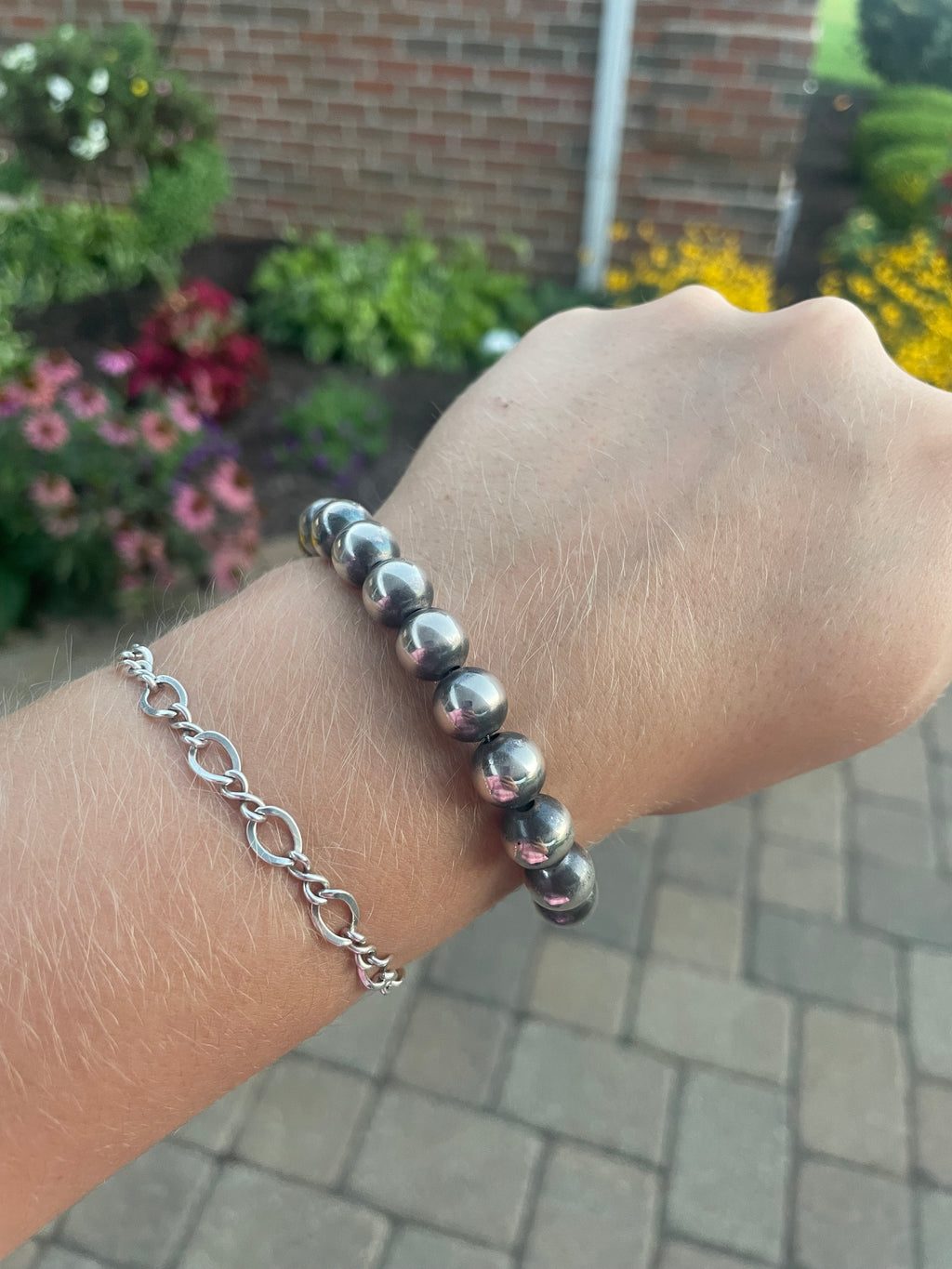 10mm Navajo Pearl Bracelet