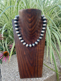 14mm Navajo Pearl Necklace