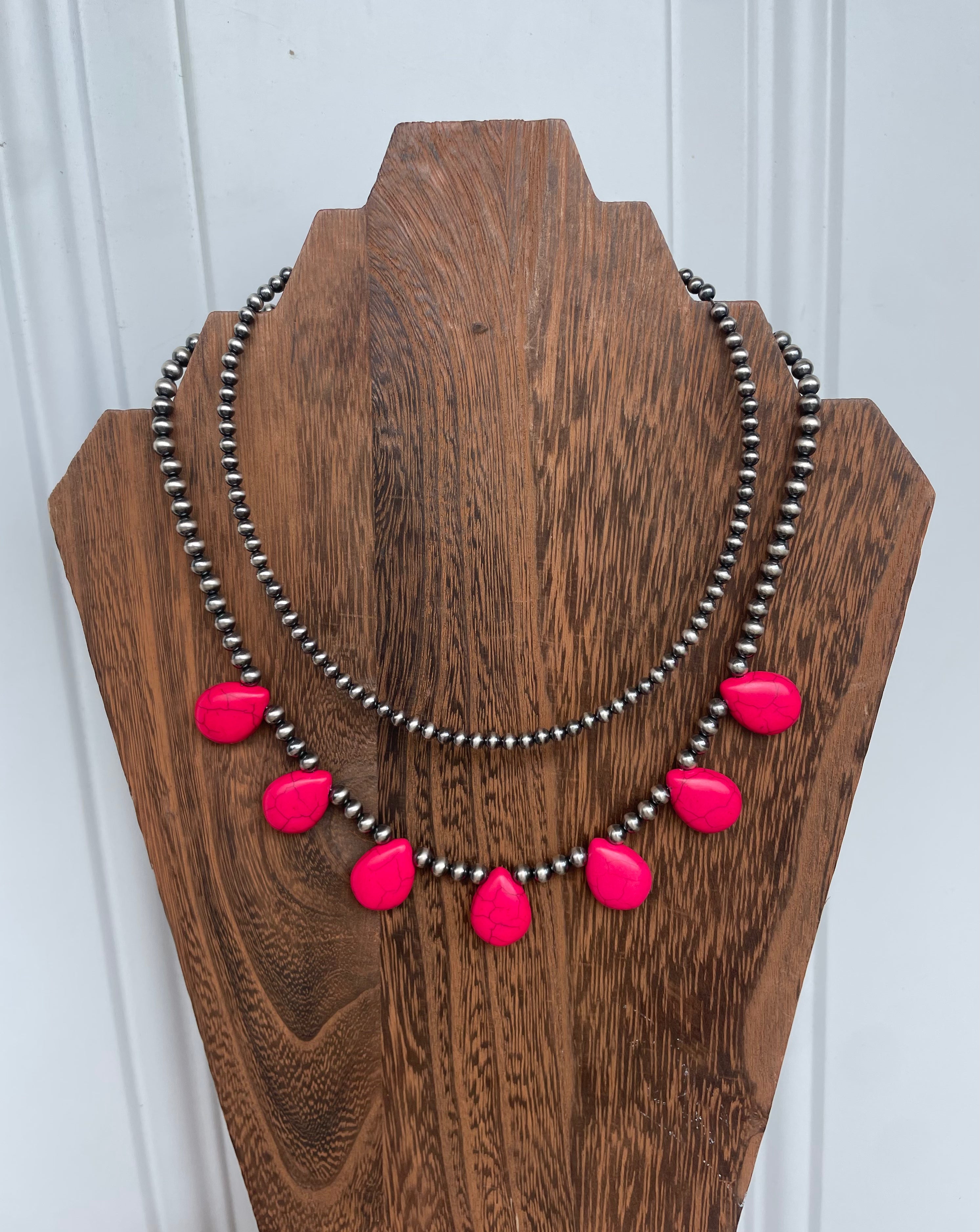 4mm Navajo Pearl Necklace