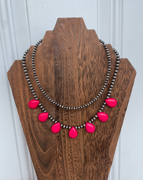 4mm Navajo Pearl Necklace