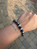 12mm Navajo Pearl Bracelet