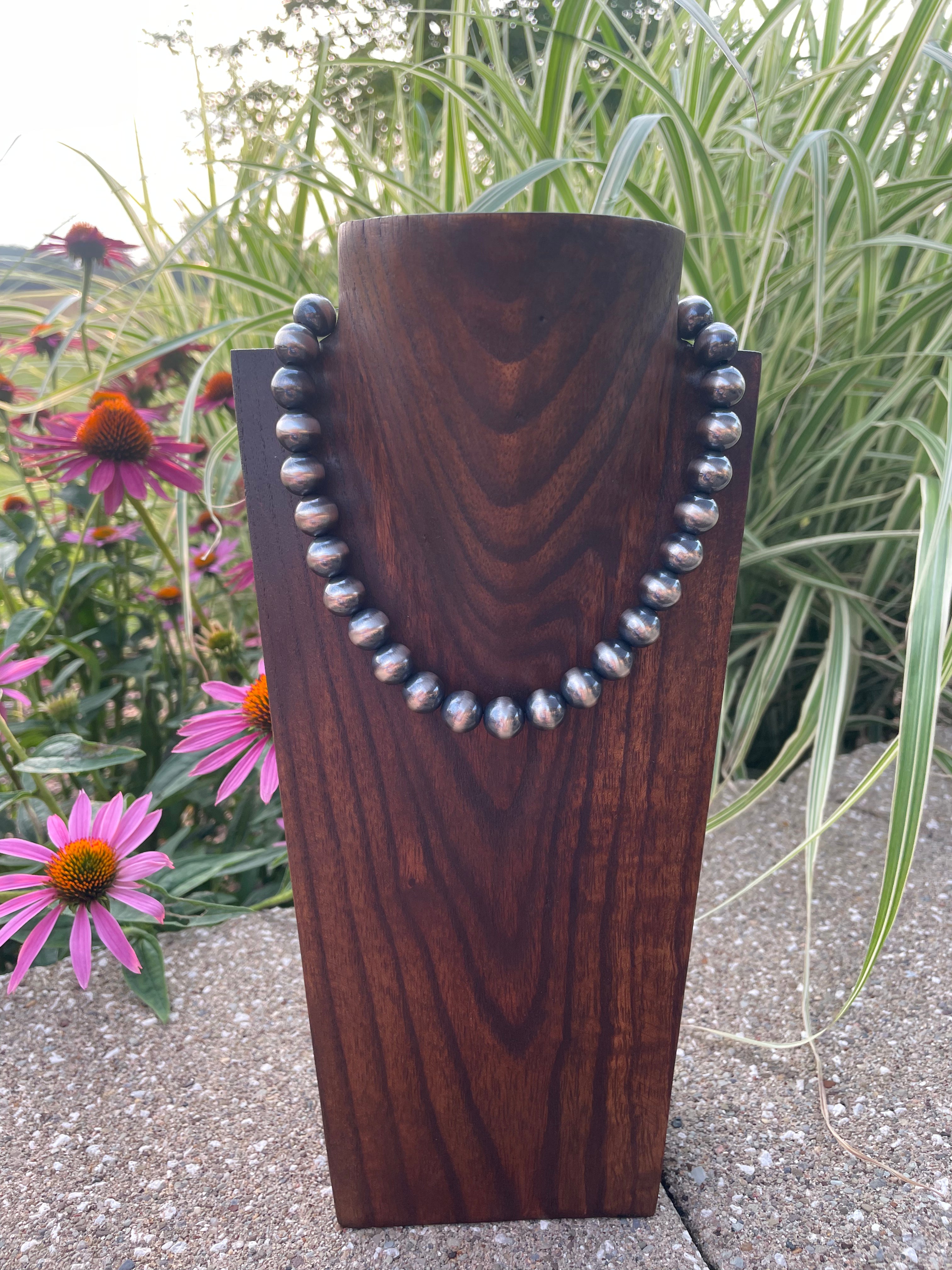 12mm Navajo Pearl Necklace