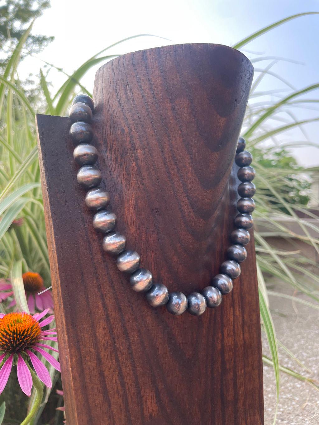 12mm Navajo Pearl Necklace