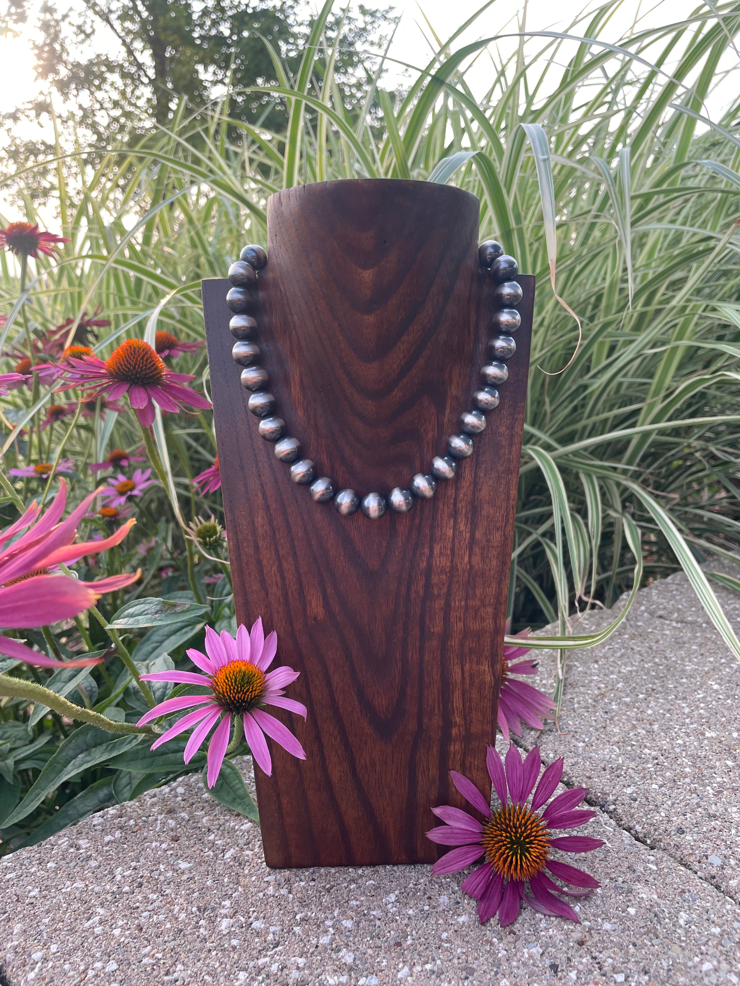 12mm Navajo Pearl Necklace